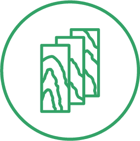 Hero section demo image showing interface components