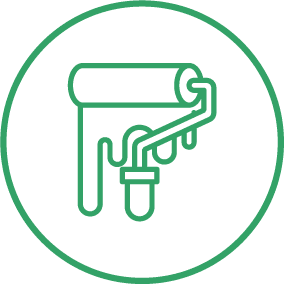 Hero section demo image showing interface components