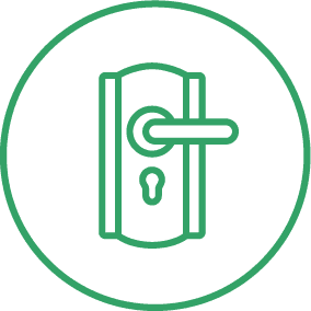 Hero section demo image showing interface components